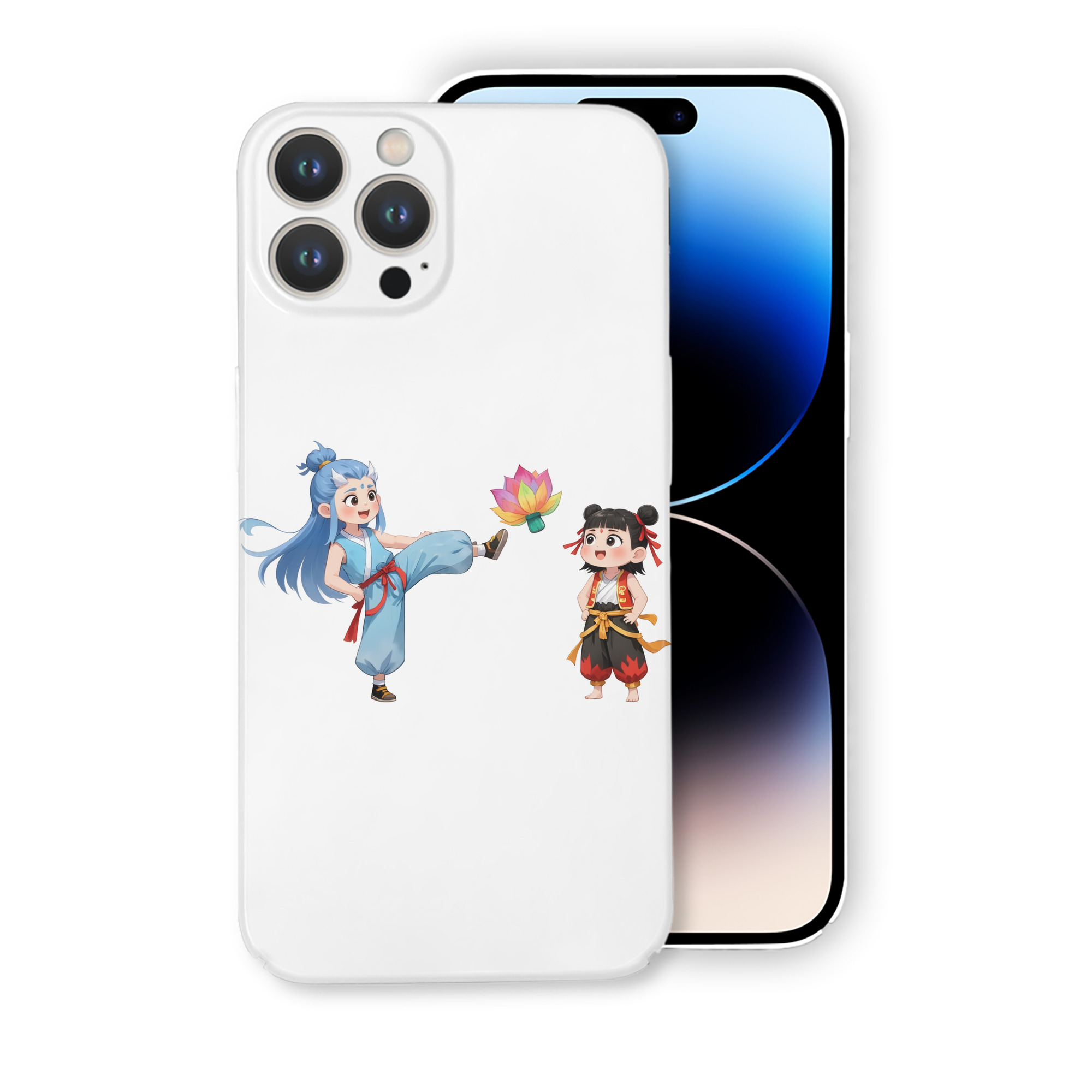 （画像用） Ne Zha 2 ナタ 魔童の大暴れ 【iPhone 14シリーズ対応】ハードケース